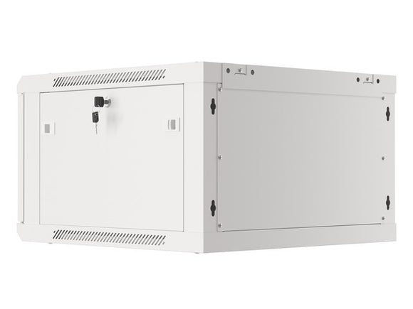 LANBERG WALL-MOUNTED RACK CABINET 19" 6U 600X600 GRAY