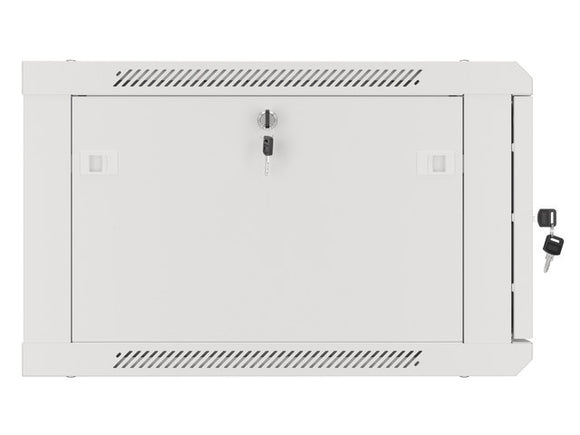 LANBERG WALL-MOUNTED RACK CABINET 19" 6U 600X600 GRAY
