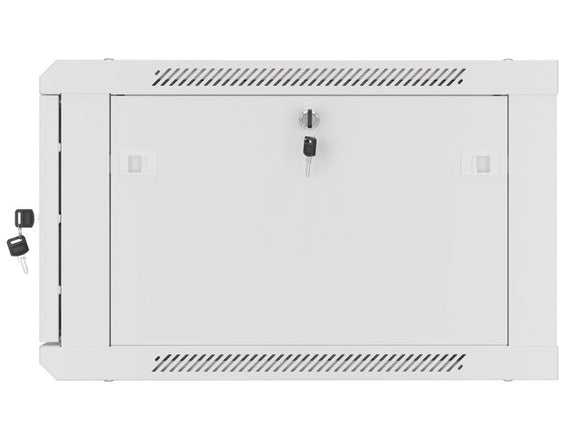 LANBERG WALL-MOUNTED RACK CABINET 19" 6U 600X600 GRAY