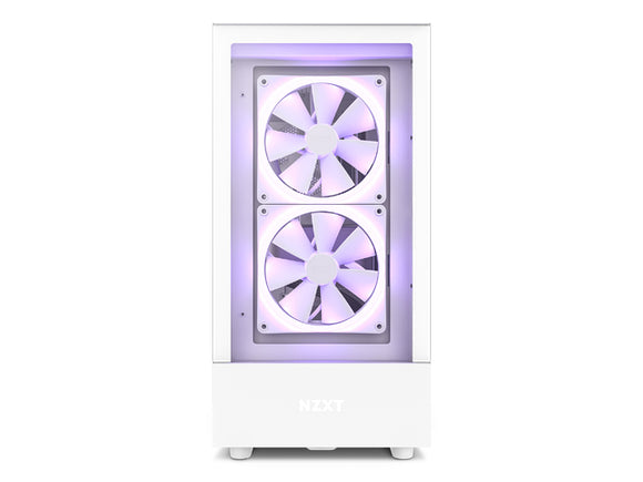 NZXT H5 Elite RGB Midi-Tower - white