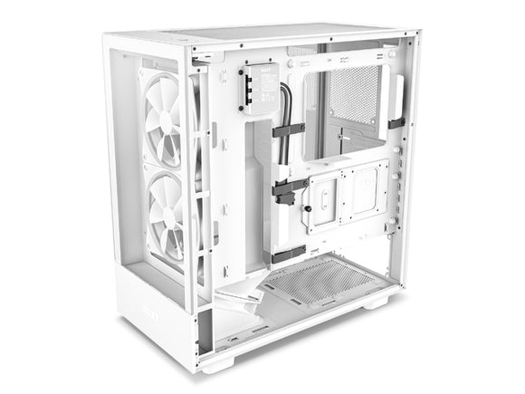 NZXT H5 Elite RGB Midi-Tower - white