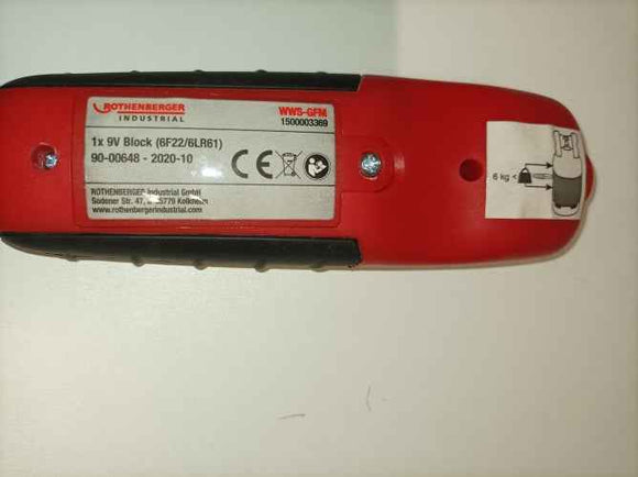 Retour client Ecost ROTHENBERGER Indicateur de niveau de gaz industriel, indicateur de niveau de bouteille de gaz, vérificateur, cont