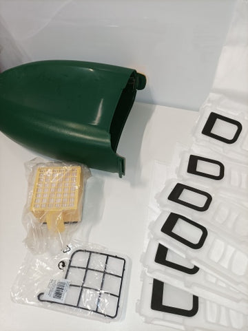 Ecost Customer Return, MisterVac Cassette Dust Container Filter Vacuum Bag Compatible with Vorwerk K