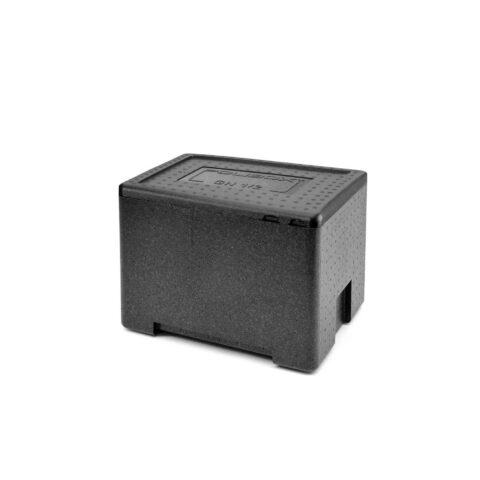 Conteneur isotherme GN 1/2 200 PPE noir 31,2L - clicktofournisseur.com