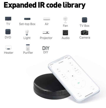 Télécommande intelligente IR Wi-Fi Tellur et capteur de température et d'humidité