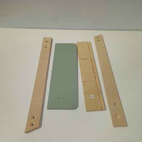 Retour client Ecost Étal de marché en bois de Jabadabado, magasin de jeu, nourriture de jeu de simulation, jouets en bois pour