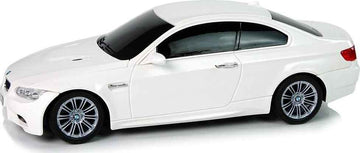 Volant pilote télécommandé BMW M3 blanc 2.4G 1:18 son lumières