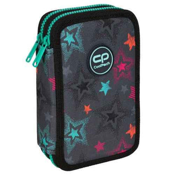 Trousse scolaire à deux étages avec équipement Coolpack Jumper 2 Milky Way