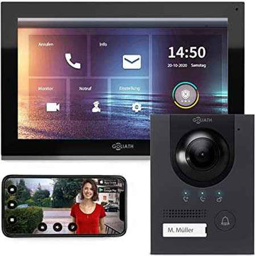 Retour client Ecost Goliath IP | Montage en saillie | Interphone vidéo | 2 Mpx | Sonnette anthracite