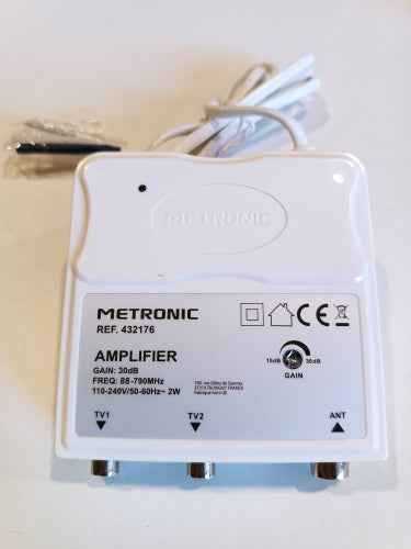 Ecost Customer Return Metronic 432176 Internal amplifier with gain control
