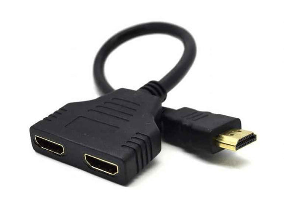 Câble HDMI Gembird DSP-2PH4-04 HDMI Type A (Standard) 2 x HDMI Type A (Standard) Noir
