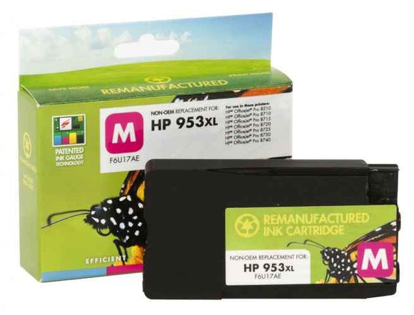 Encre HP Static-Control n° 953 XL Magenta (F6U17AE) compatible avec la nouvelle puce