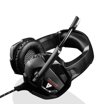 Casque de jeu Modecom Volcano MC-859 Bow avec microphone, câble 3,5 mm et 2,2 m, noir