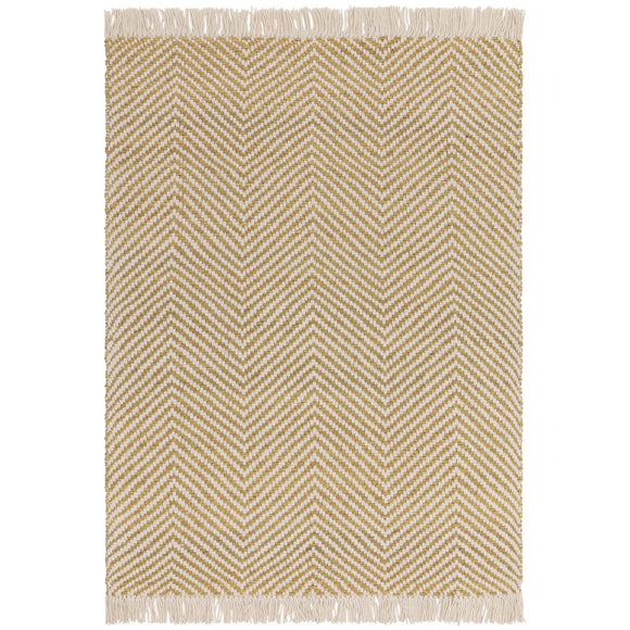 Tapis de salon en jute et coton viga