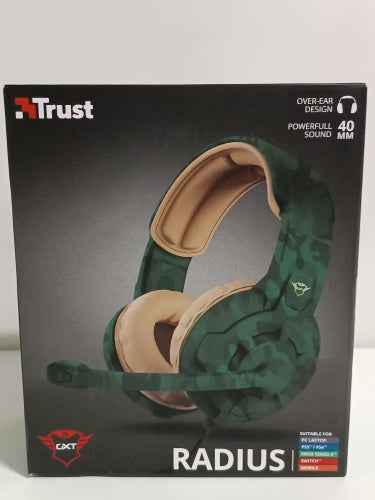 Retour client Ecost Trust Gaming GXT 411C Radius Casque de jeu pour PC, PS5, PS4, Xbox, Nintendo S