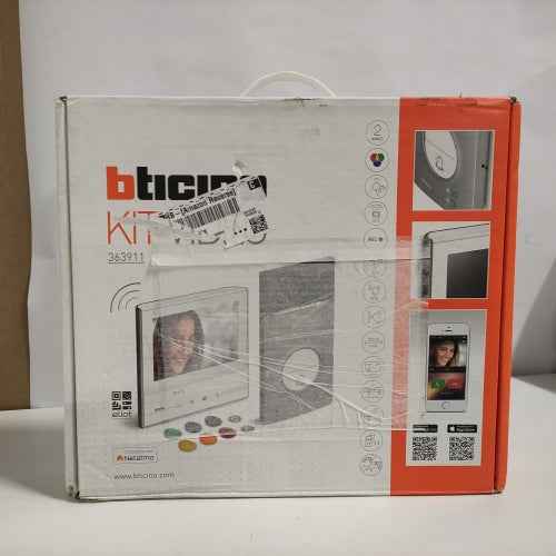 Retour client Ecost Kit interphone vidéo WLAN 2 fils Flex One Bticino 363911, classe 300X13E avec 7 pouces