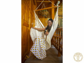 Hamac chaise xl  blanca