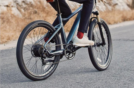 Electric bicycle ADO D30C, Silver