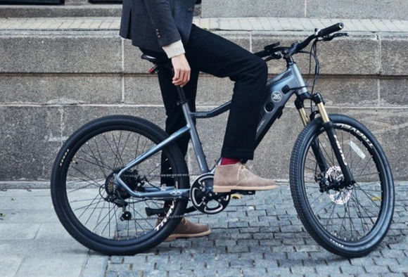 Electric bicycle ADO D30C, Silver