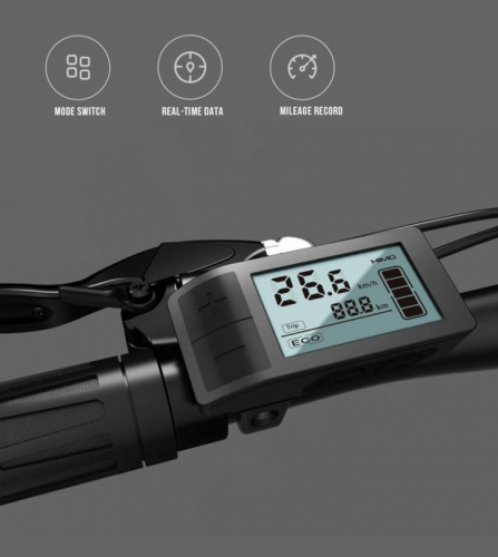 Electric bicycle ADO D30C, Silver