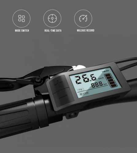 Electric bicycle ADO D30C, Silver