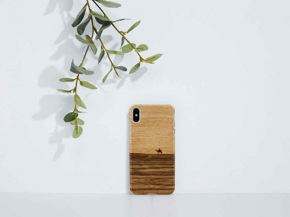 Coque pour smartphone MAN&WOOD iPhone XS Max Terra White