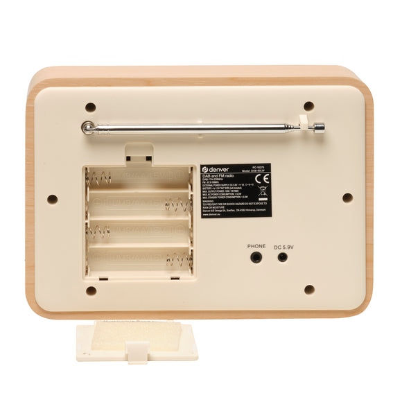 Denver DAB-60LW Greenline Bois clair