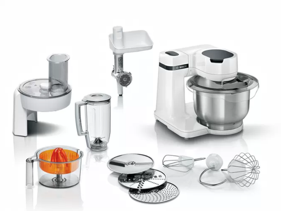 Robot culinaire bosch serie 2 mums2ew40 700 w 38 l blanc