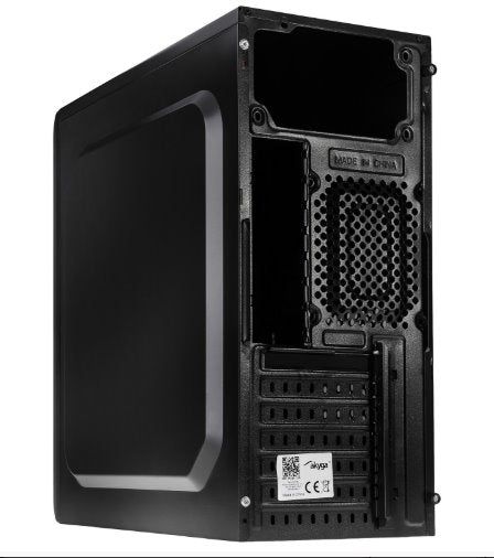 Boîtier d'ordinateur midi tower akyga ak939bl noir