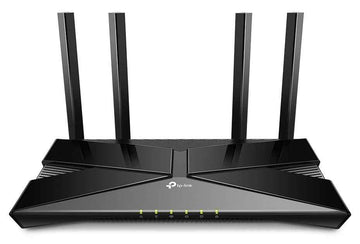 Routeur Wi-Fi 6 double bande TP-LINK AX1800 | EX220 | 802.11ax | 10/100/1000 Mbit/s | Ports Ethernet LAN (RJ-45) : 4 | Prise en charge Mesh : Oui | MU-MiMO : Oui | Pas de haut débit mobile | Type d'antenne : Externe