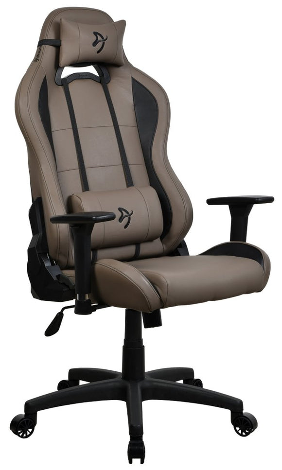 Matériau du cadre arozzi : métal ; empattement : nylon ; revêtement : polyuréthane souple  arozzi  chaise de jeu  torretta softpu  marron