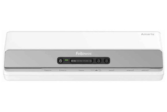 Plastifieuse FELLOWES AMARIS/ format A3/ largeur de plastification 324 mm/ feuille 80-175 mic/ blanc-gris