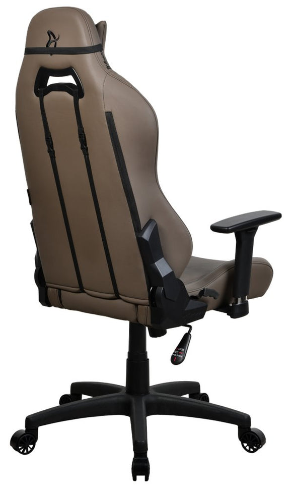 Matériau du cadre arozzi : métal ; empattement : nylon ; revêtement : polyuréthane souple  arozzi  chaise de jeu  torretta softpu  marron