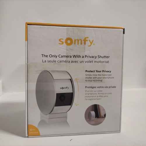 Retour client Ecost Caméra intérieure Somfy 2401507 | Ouverture motorisée | Capteur de mouvement Vision nocturne
