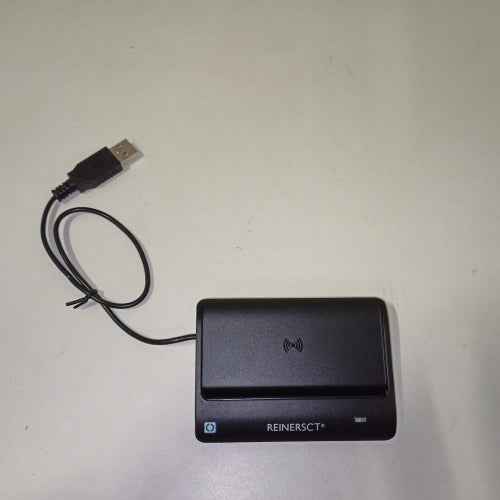 Retour client Ecost Reiner SCT cyberJack RFID Basis nPA Lecteur de carte à puce eID BSICertifié avec lo
