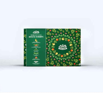 Coffret de tisanes aux fruits et aux herbes Žolynėlis 91 g (60 chacun)
