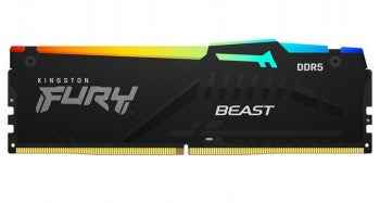 Kingston 16 Go 5600 MHz DDR5 CL40 DIMM FURY Beast RGB