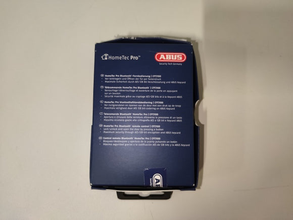 Retour client Ecost Abus Hometec Pro Télécommande Bluetooth CFF3100 pour ouverture
