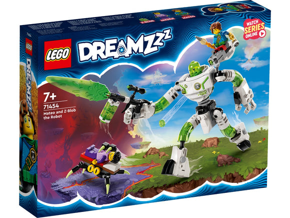 71454 lego® dreamzzz™ mateo et z-blob le robot