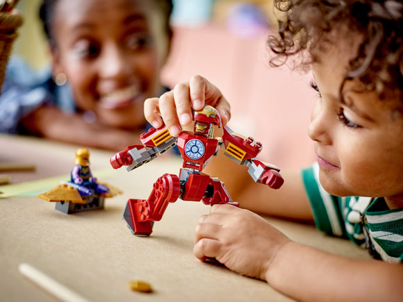 Klocki Super Heroes 76263 Hulkbuster Iron Mana contre Thanos