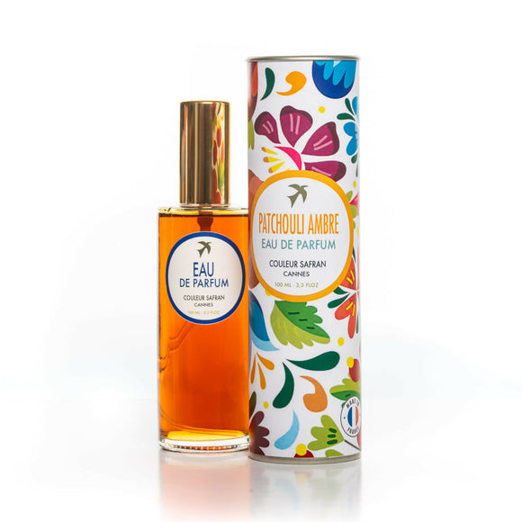 Eau de parfum patchouli ambre made in france -100ml