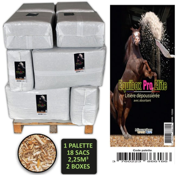 Equibox pro elite - Sacs Equibox pro elite 125 litres, 1 palette de 18 sacs de 125 litres