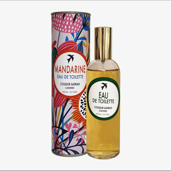Eau de toilette mandarine 100% made in france - 100ml