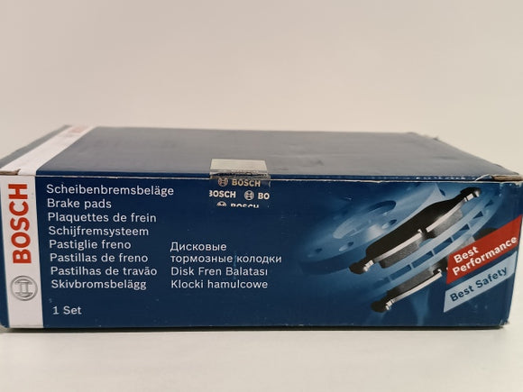 Ecost customer return Bosch BP1506 Brake Pads  Front Axle  ECER90 Certification  Four Brake Pads per