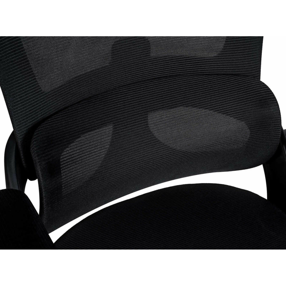Chaise de bureau Garston - tissu Noir