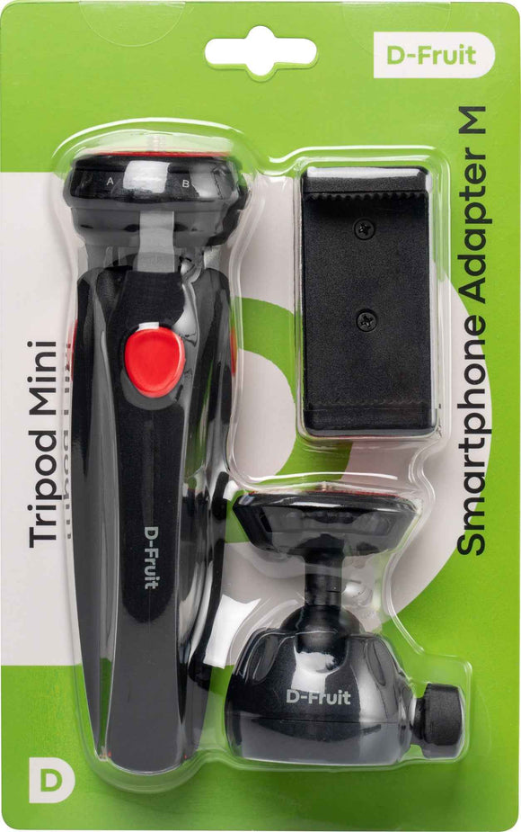 Trépied D-Fruit Mini + adaptateur téléphone M