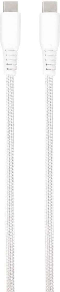 Vivanco cable USB-C - USB-C LongLife Charging 1.5m, white (62398)