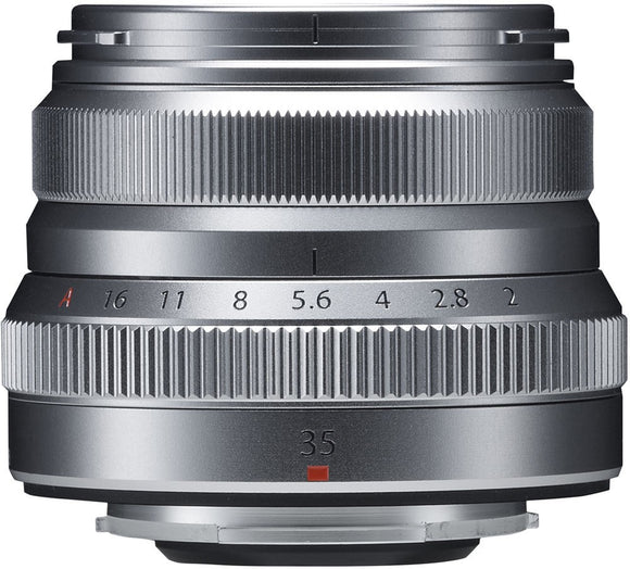 Fujifilm Fujinon XF 35 mm f/2 R WR, argent