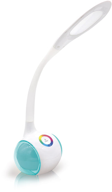 Lampe de bureau platinet pdl20 5w 2en1 blanche 44894