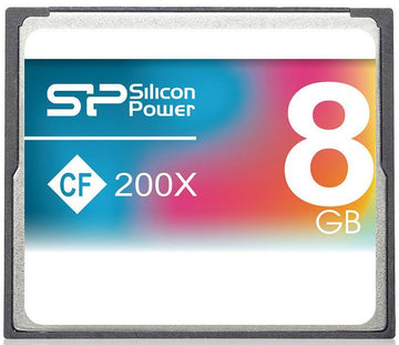 Carte mémoire silicon power cf 8 go 200x - clicktofournisseur.com